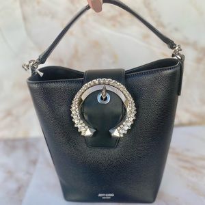 RARE NWT Jimmy Choo Madeline Bucket Bag!